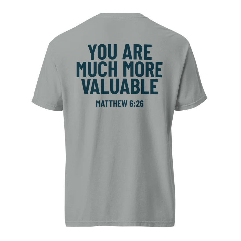 You Are Much More Valuable — back
