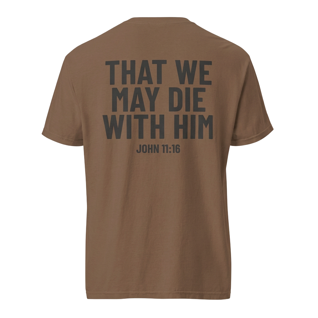 That We May Die With Him — back