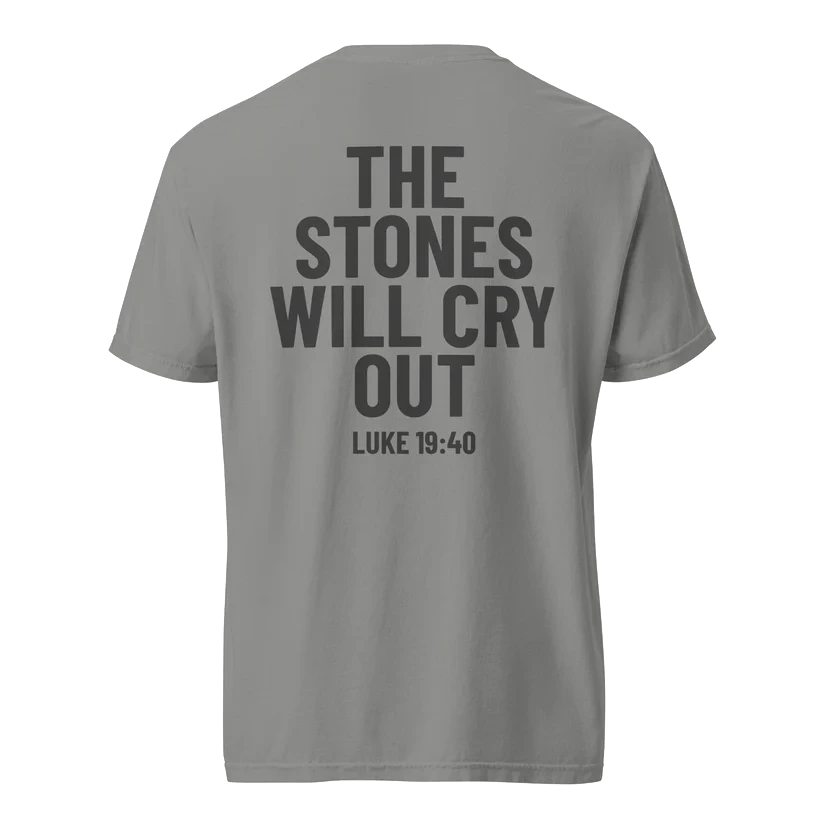 The Stones Will Cry Out — back